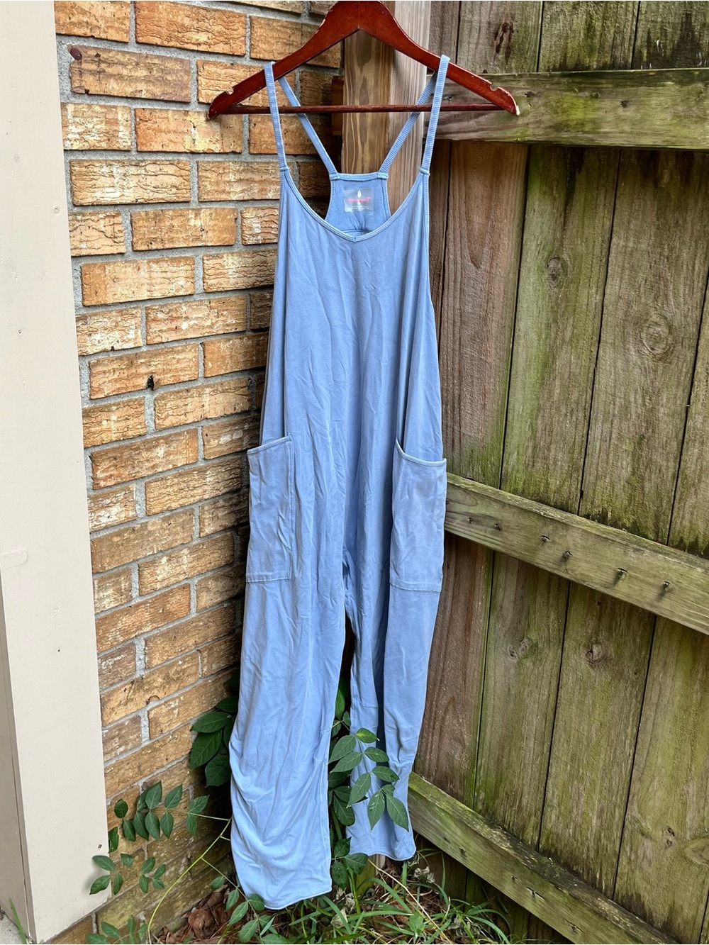 FP Movement by Free People Light Blue HotShot Jumpsuit